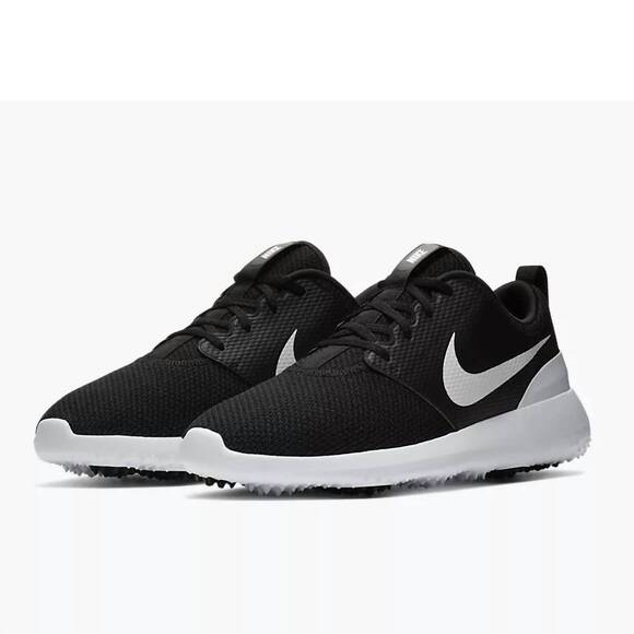NEW NIKE men's roshe g golf shoes in black